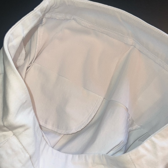 Tribal white stretch “Audrey” capri/zip at knee-hip pockets-NWT - Picture 9 of 16